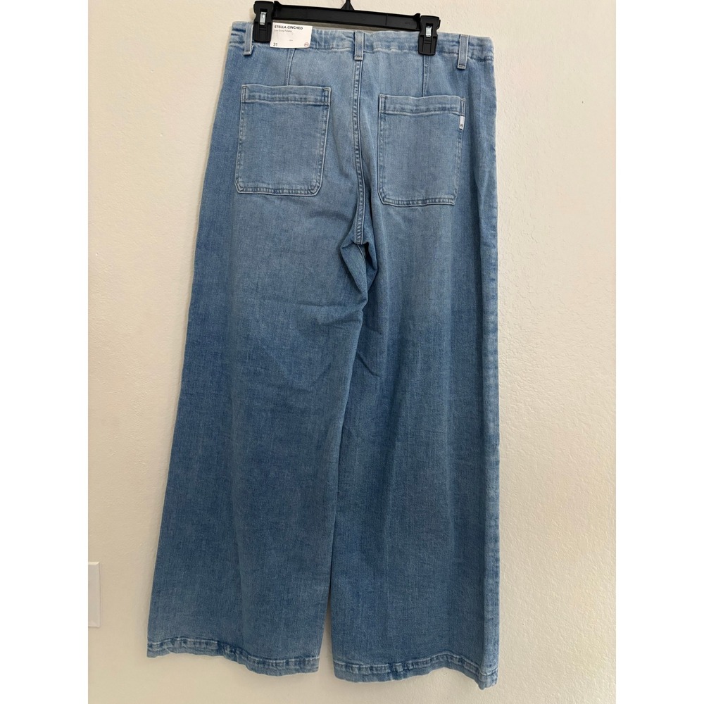 NEW AG Adriano Goldschmied Stella Cinched Drawstring Jeans 31 / 12 - Picture 5 of 8